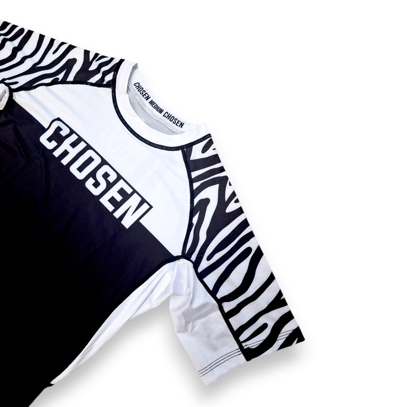 CHOSEN ZEBRA Rashguard-black